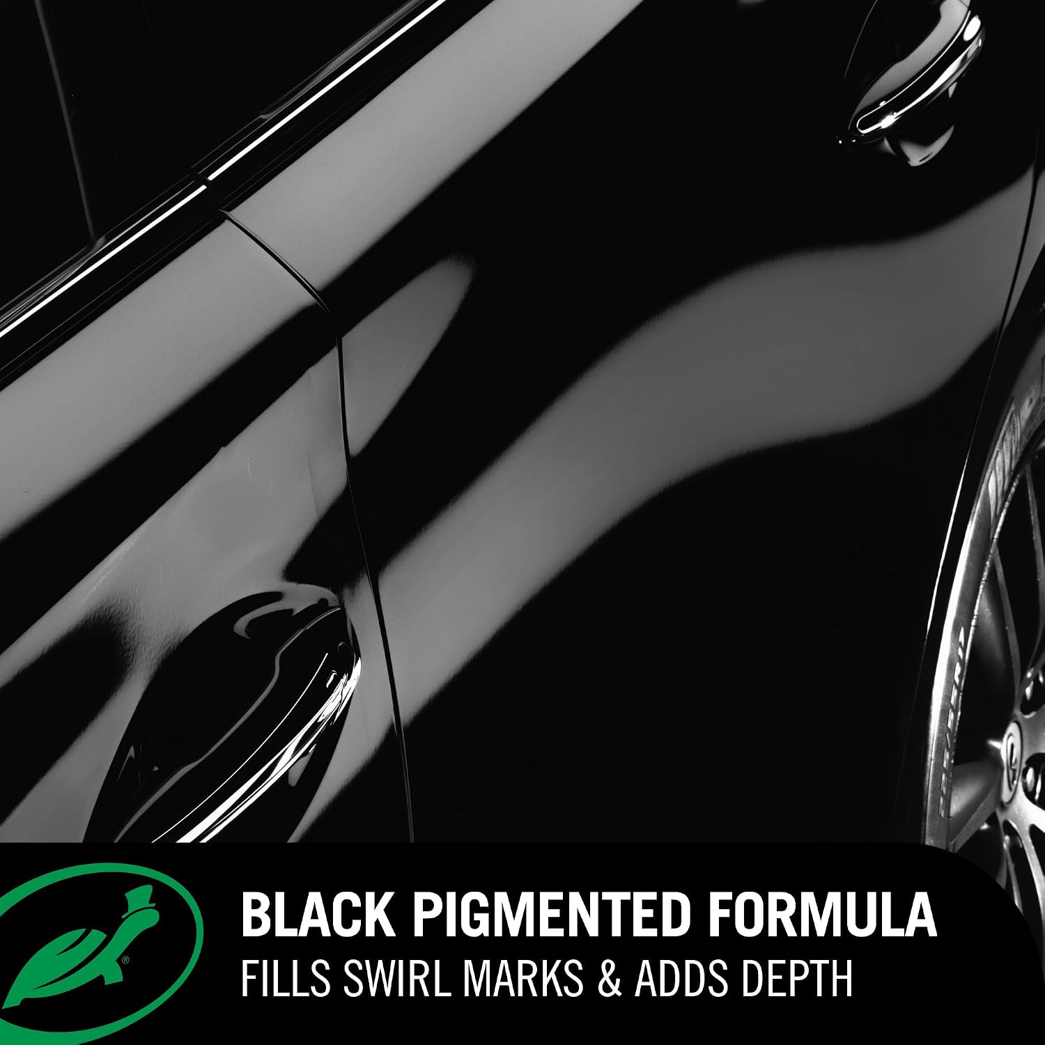 Hybrid Solutions Ceramic Black Car Wax Spray, 16 oz. (Pack of 1) | Restores Appearance of Black Car Paint, Acrylic UV