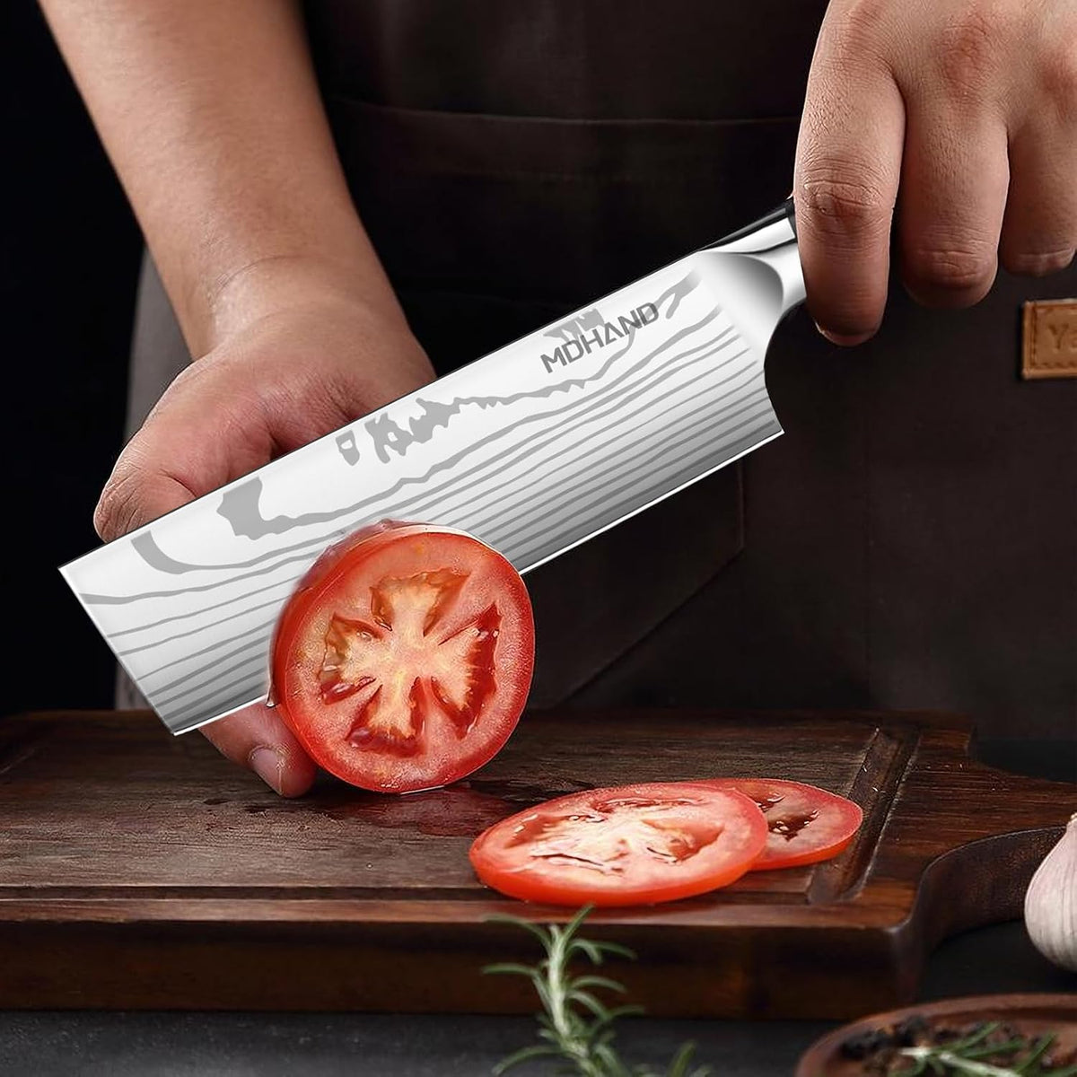 Chef Knife Set with Roll Bag, Sharp Professional Chef Knives Set