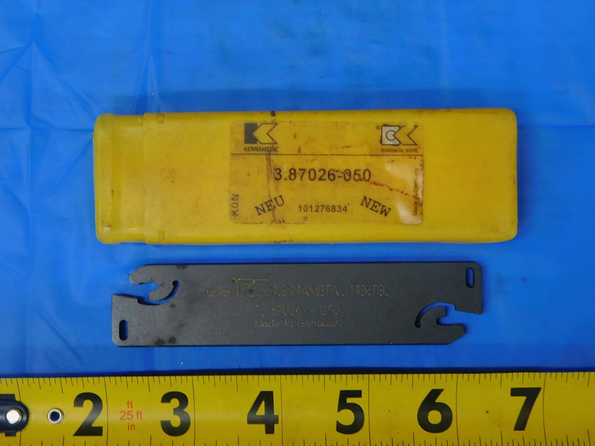 NEW KENNAMETAL 3.87026-050 INDEXABLE Parting & Grooving Cut-Off Blade - MB10823BBT