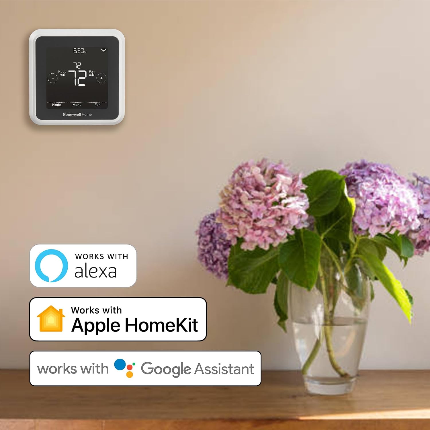 Wi-Fi Programmable Thermostat (Renewed) | RENEWRTH8800WF/U