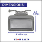 Whole Parts Upgraded Refrigerator Yoke and Pad Assembly Part# WPW10185233