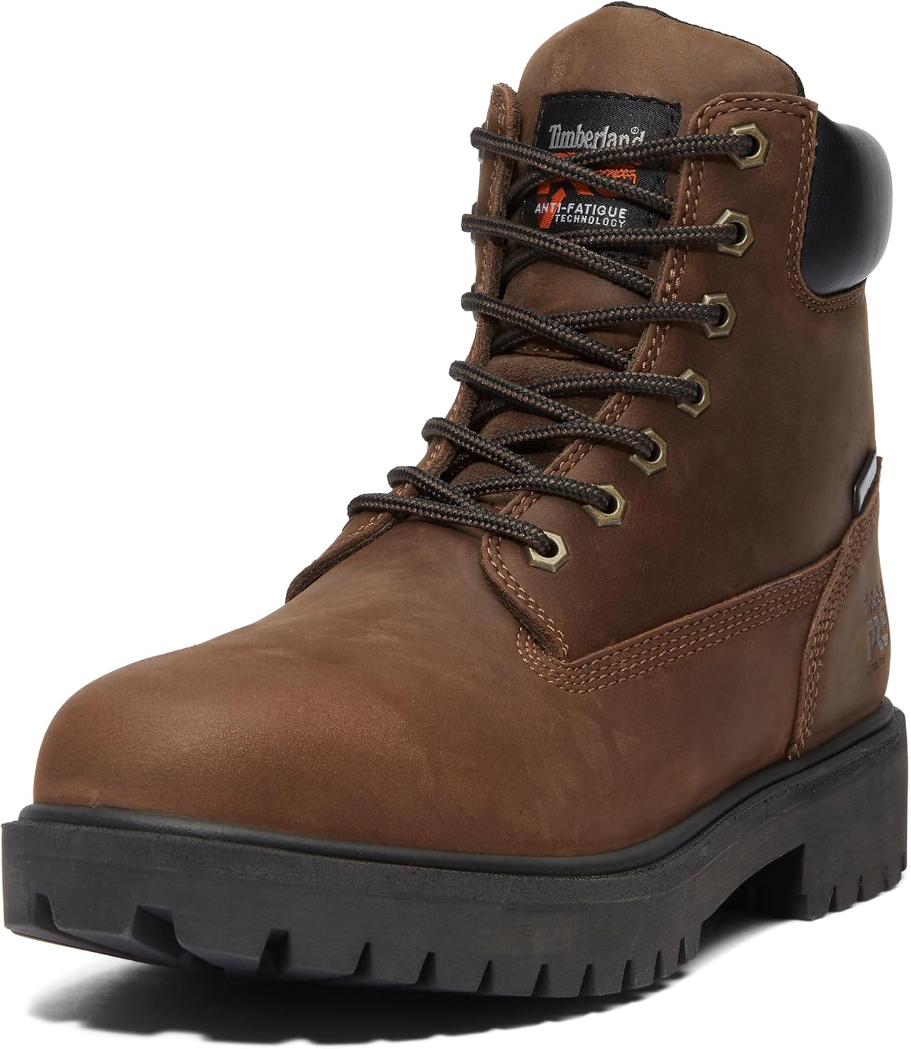 Men's Direct Attach 6 Inch Steel Safety Toe Insulated Waterproof Industrial Work Boot