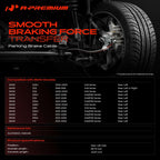 A-Premium Rear Driver Parking Brake Cable Assembly