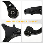 Jecoupoon 12Pc Front Lower Control Arm Compatible with CR-V 02-06 4WD/2WD