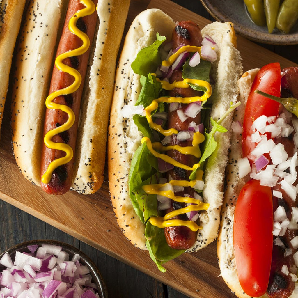 Hot Dog & Brat Sausage Casings | 24 mm, Edible, Clear