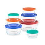 Simply Store (7-Pack) Glass Food Storage Containers Set