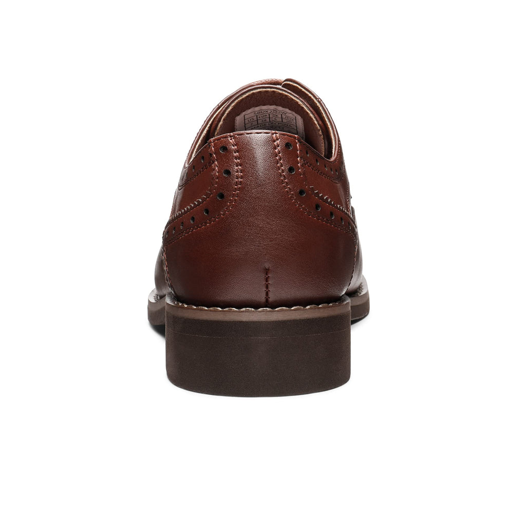 Women's Formal Wingtip Brogue Oxfords,Brown,8
