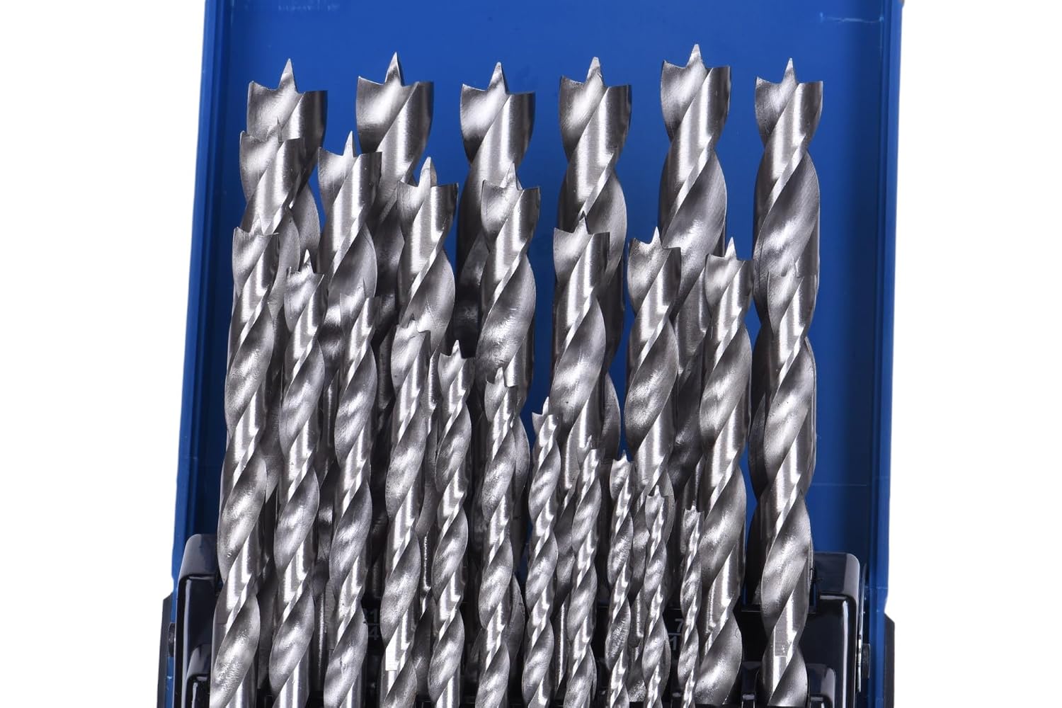 37280 Brad Point Wood Bit Set, 25 Piece | cuts steel & wood, heat-resistant coating