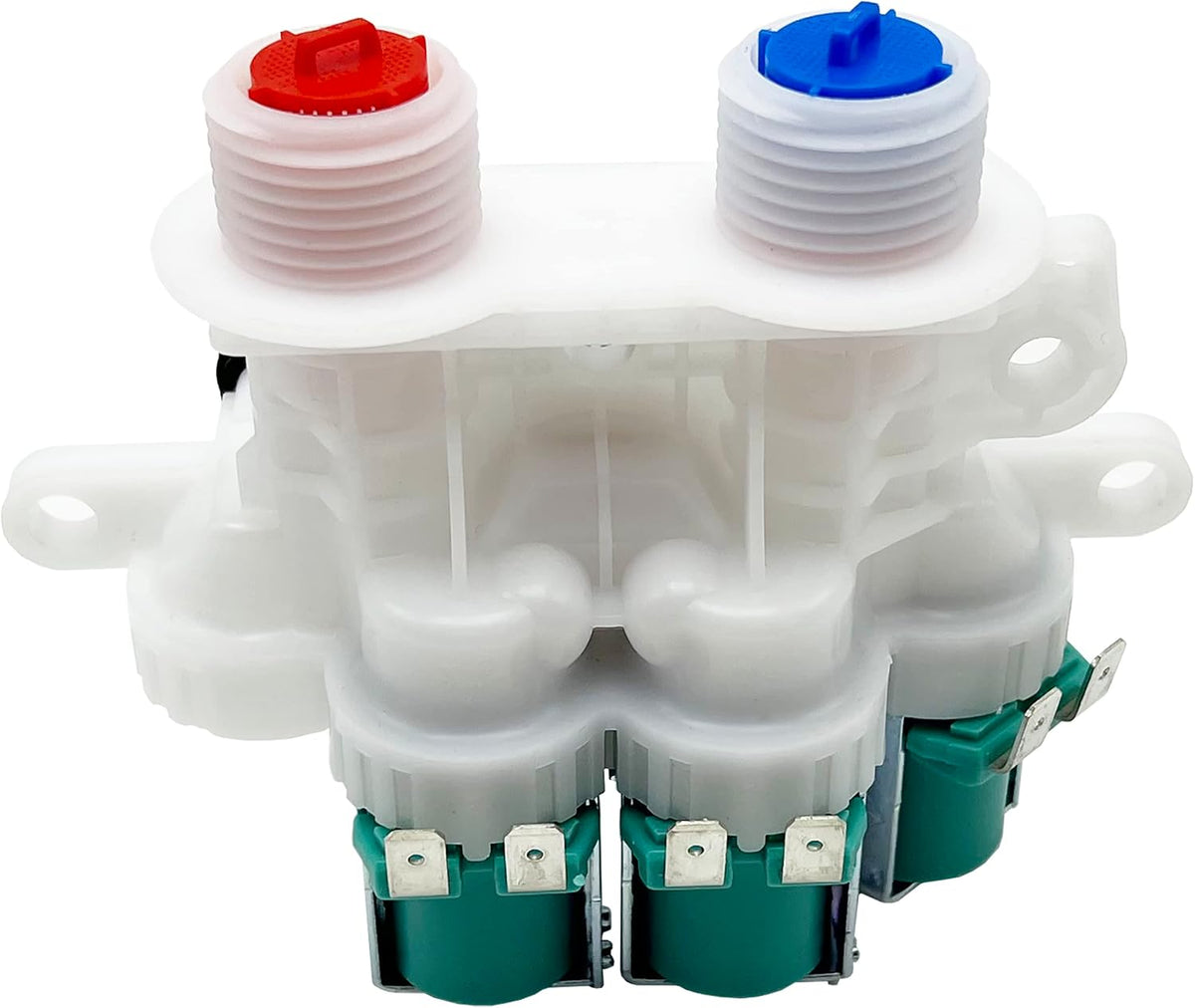 Washing Machine Water Inlet Valve Assembly for Whirlpool Cabrio WTW7000DW0 WTW7300DW1 WTW8040DW0 WTW7040DW1 WTW8040DW4 WTW7300DW0 WTW7040DW0 WTW8040DW2 WTW6120HW0 MVWB766FW0 MVWB765FW0 MVWB755DW0