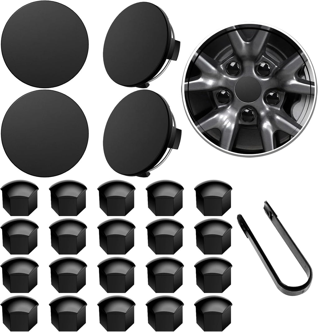 Wheel Center Caps for Tesla Model Y Model 3 19 Inch Model S 20 Inch Wheel Hub Caps Center Cover with 4 Hub Center Cap