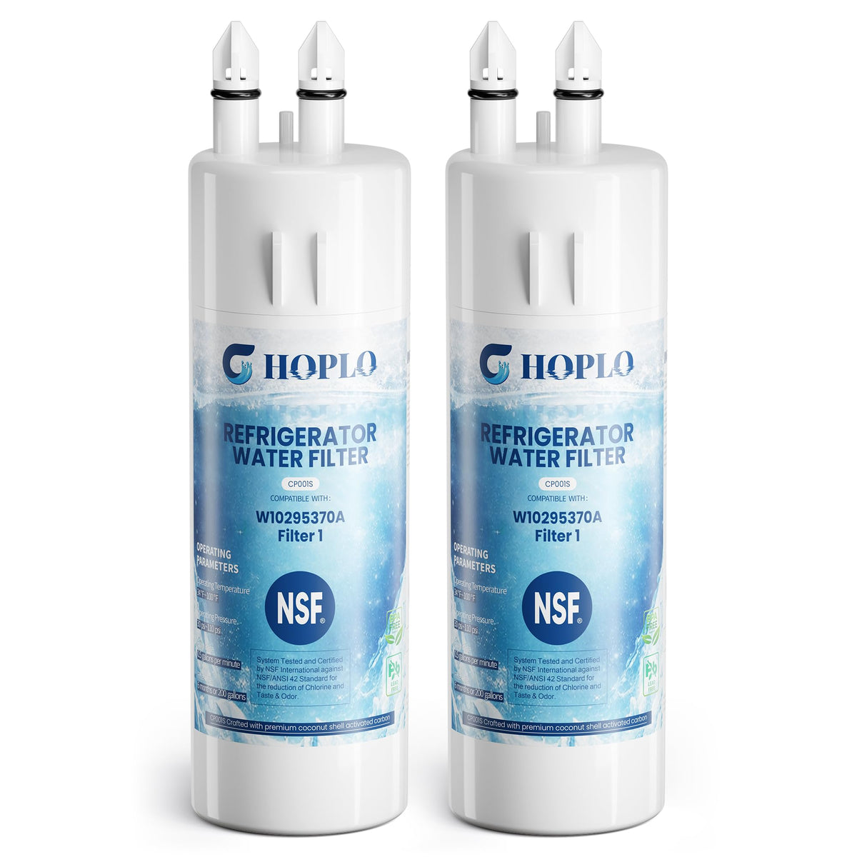 W10295370A Water Filter Replacement Compatible with Whirlpool EDR1RXD1