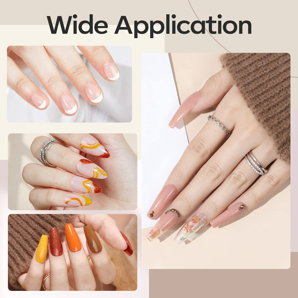 Builder Nail Gel, 7-in-One Clear Builder for Nails, LED Cured