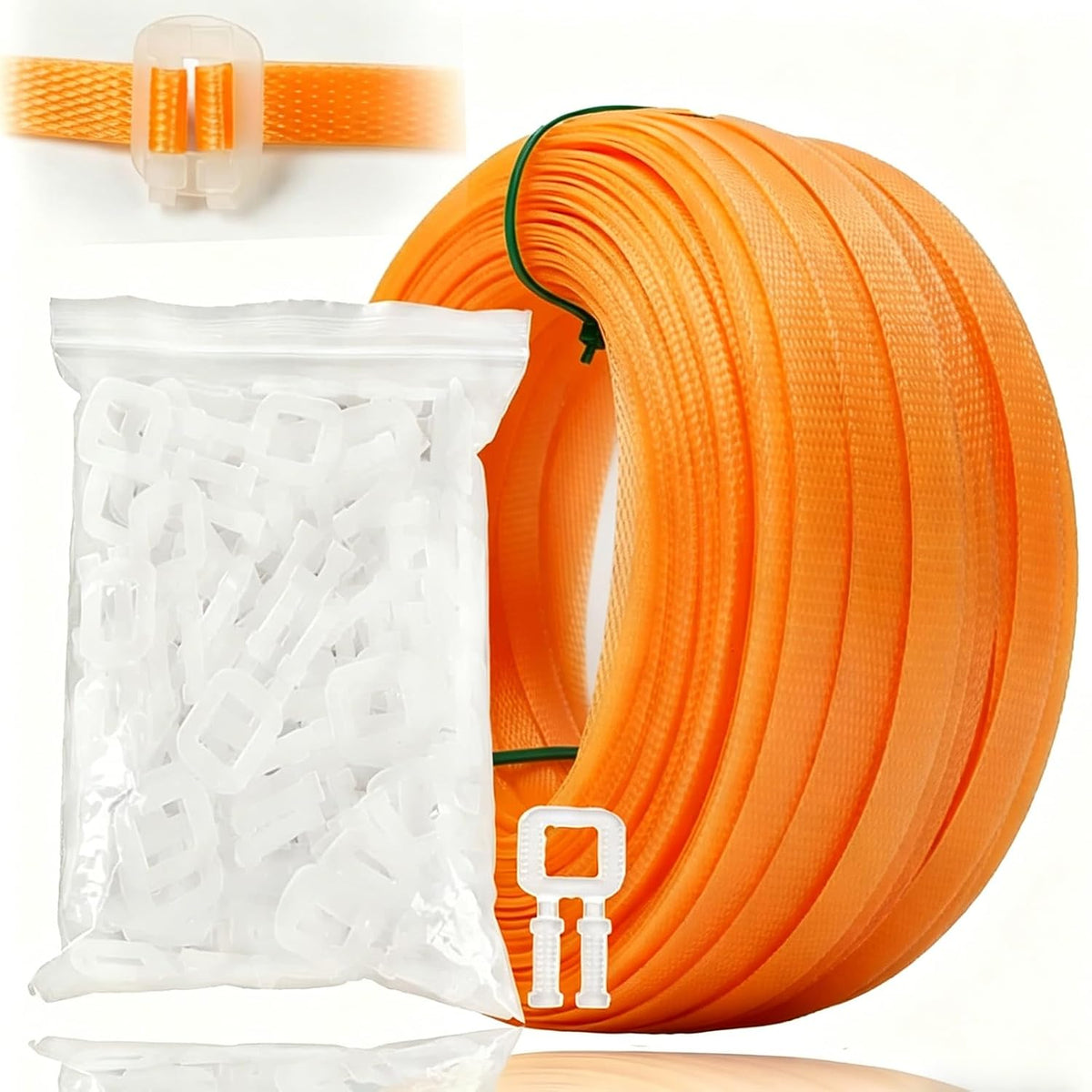 Plastic Packaging Banding Strapping Kit, 330' x 1/2'' Polypropylene Straps