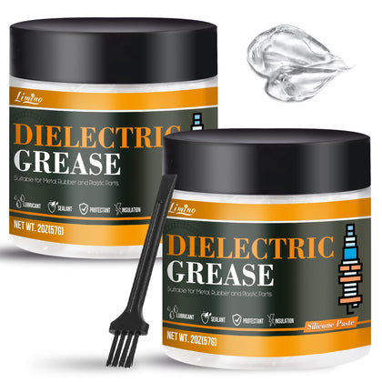 Dielectric Grease - 4oz Automotive Silicone Paste for Electrical Components and Connectors, Spark Plugs, Automotive