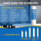 PUREPLUS RWF0900A Water Filter Replacement for EveryDrop Filter 4, 4 Pack