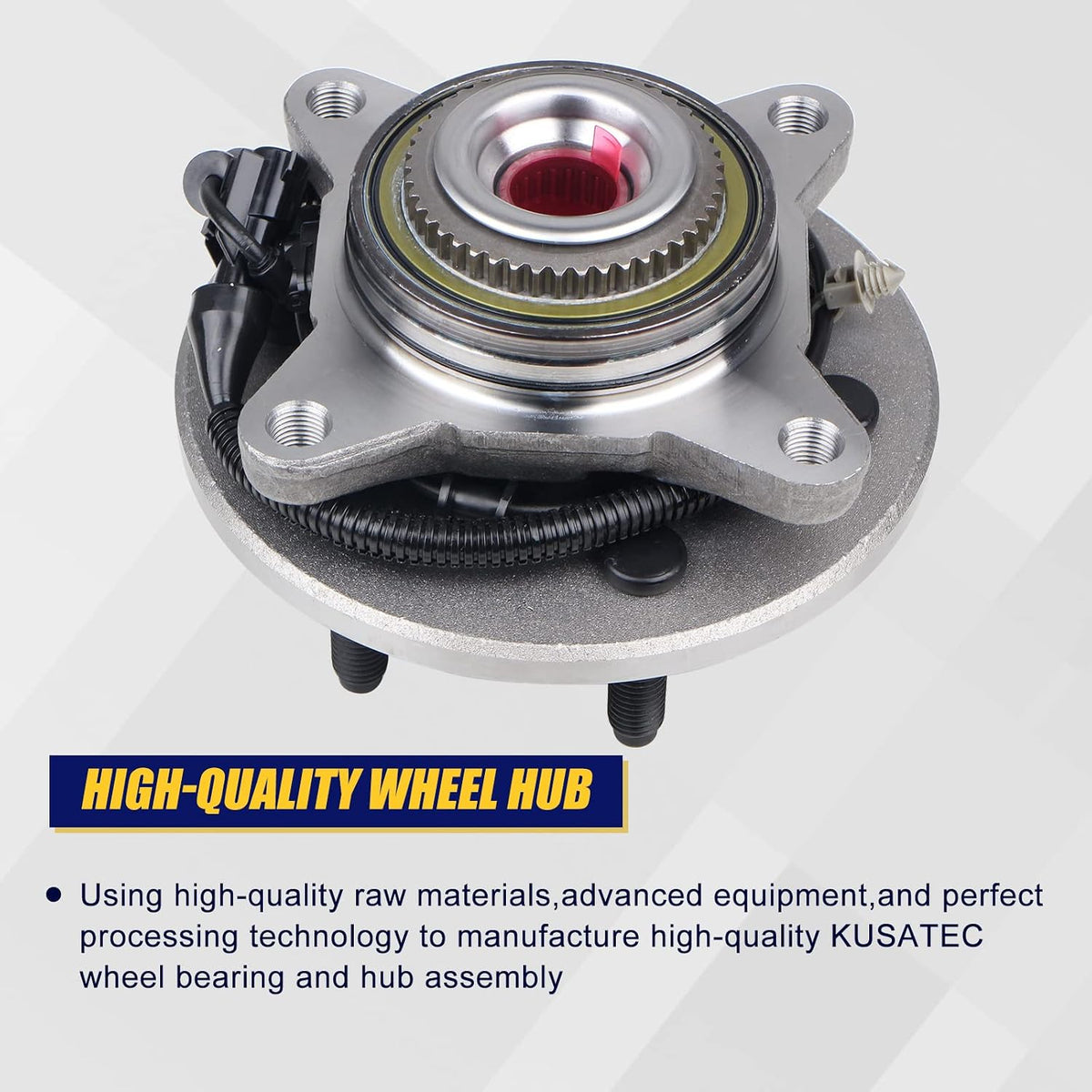 KUSATEC 515079 Front Wheel Hub Bearing Assembly
