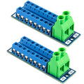 30Amp 48V 2x8 Position Terminal Block Distribution Module (2pcs)