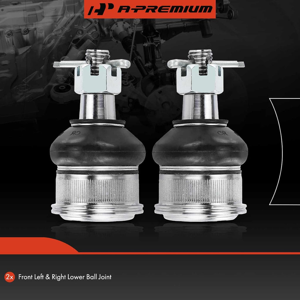 A-Premium Front Lower Ball Joint Forge Steel, Compatible with Honda & Acura