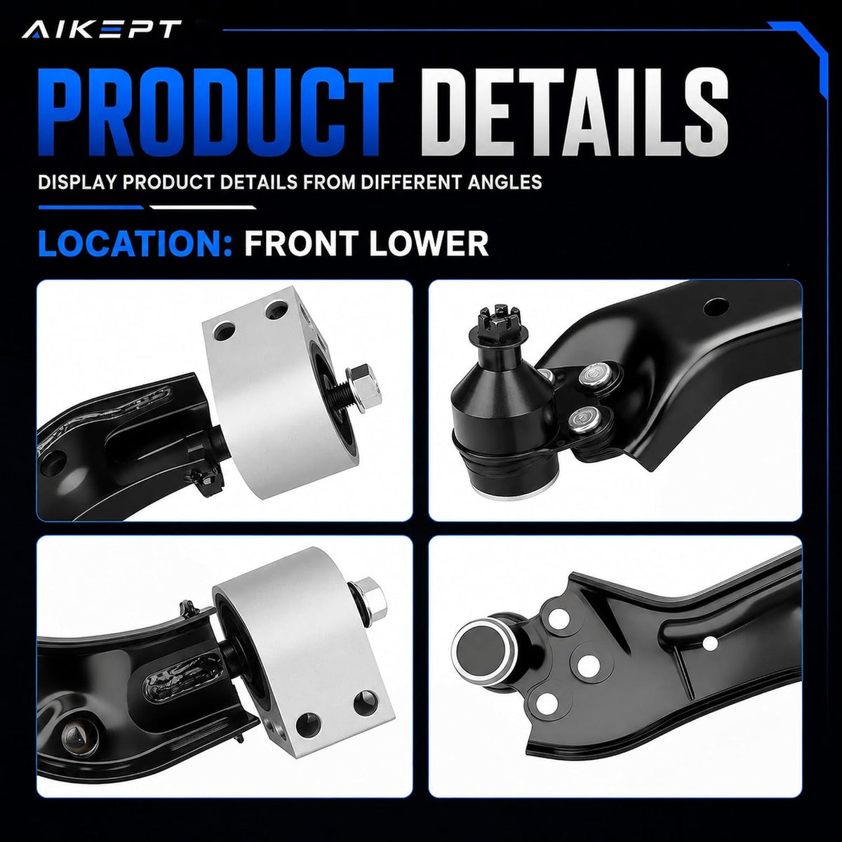 K623488 K623489 Front Lower Control Arm Pair Left & Right Side