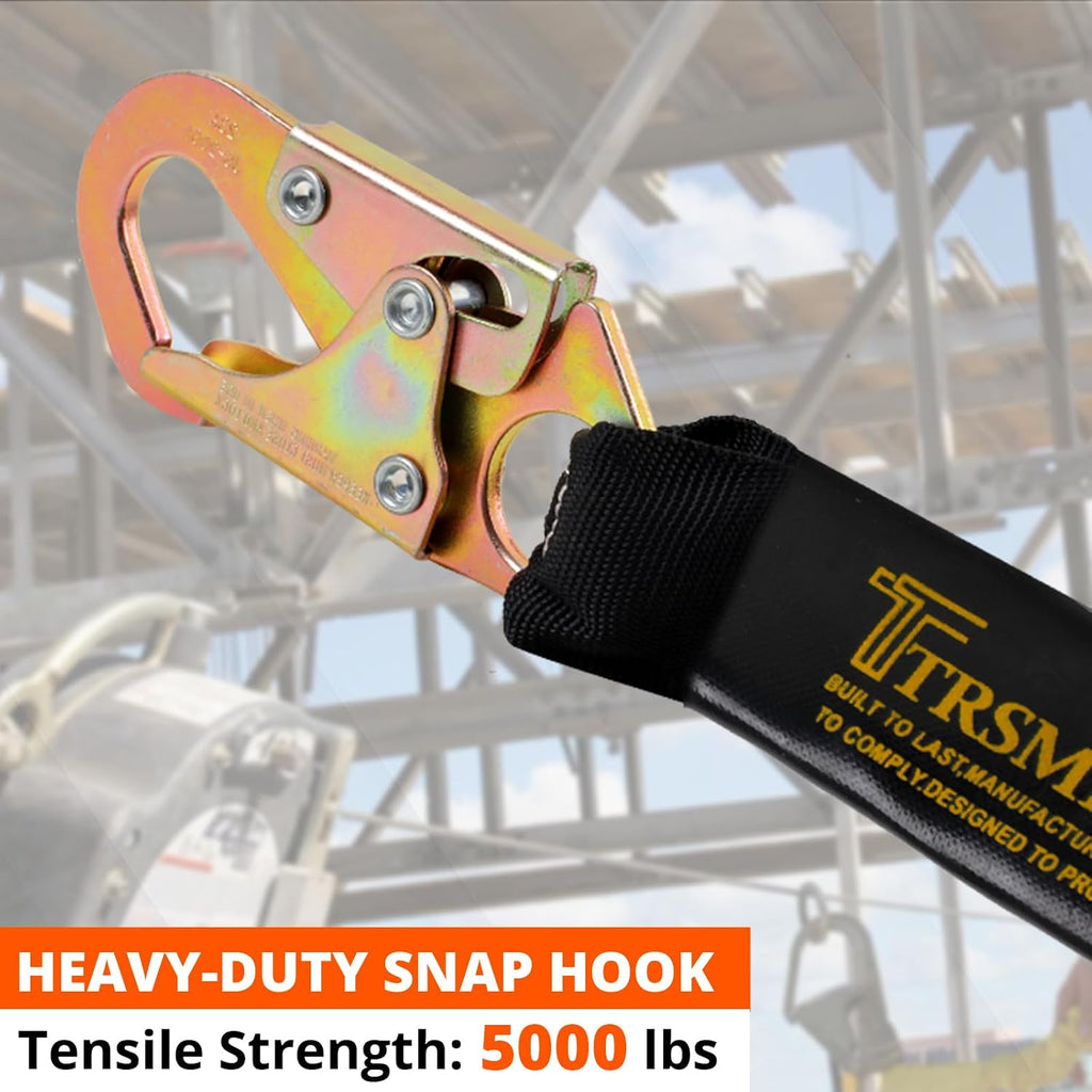 TRSMIMA Safety Harness Fall Protection - Safety Harnesses Construction Kit | Fall Arrest Full Body Safety Harness
