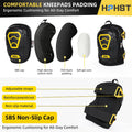Professional Heavy-Duty Work Knee Pads with Gel & Foam Cushion – Slip-Resistant Support for Construction, Flooring