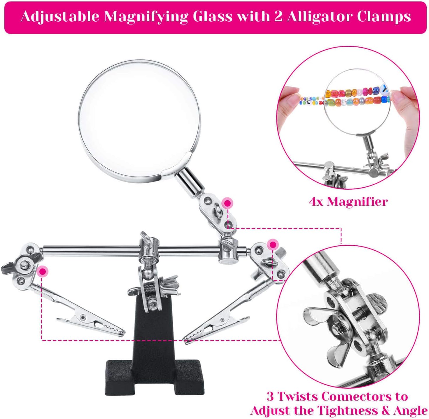 1857 Pcs Jewelry Making Supplies Kit for Adults, Jewelry Making Tools with Earring Hooks, Findings, Wires, Chains and