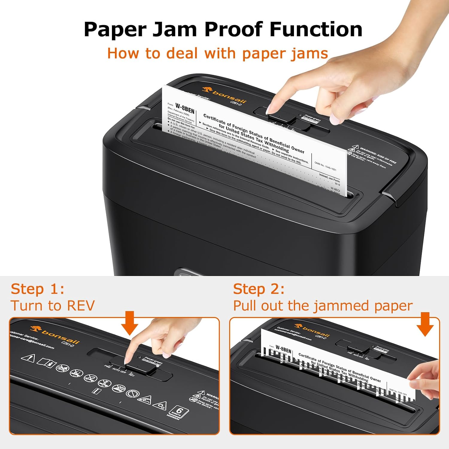 6-Sheet Micro Cut Paper Shredder for Home, P-4 Security Level | Shreds Credit Cards, Mail, Staples & Paper Clips