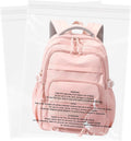 14" x 20" (100 Count) Clear Poly Bags with Suffocation Warning