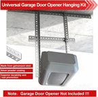 Universal Garage Door Opener Mounting Brackets, Ceiling Mount, 5-Piece