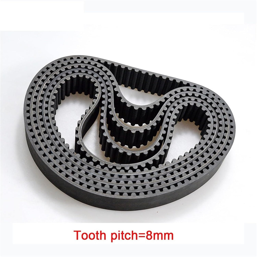 HTD 8M Synchronous Belt C 624/632/640/648 Width 15/20/25/30/40/50mm Teeth 78 79 80 81 HTD8M Timing 632-8M 640-8M 1Pcs(648-8M Teeth 81,1PC_30MM)