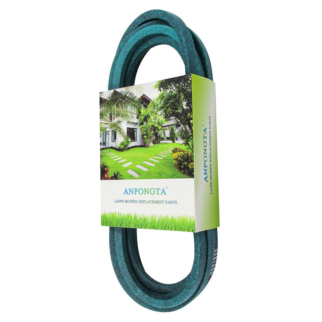 GX21833 Replacement Deck Belt for John Deere 48 inch Mower - D140, D155, D160, E140, E150, E170, S140, S160, S170 - 1/2" x 141" V-Belt, Kevlar Cord