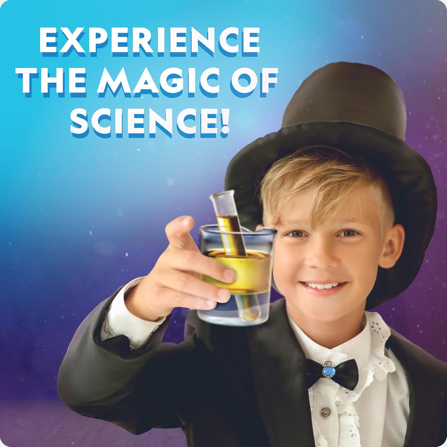NATIONAL GEOGRAPHIC Science Magic Kit – Science Kit for Kids with 100+ Unique Experiments and Magic Tricks, Chemistry