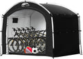 Outdoor Waterproof Bike Storage Tent Shed for 2/3/4/6/8 Bikes | Bicycle Covers Shelter with Window, Oversized Outside