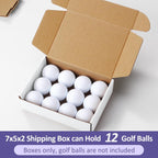 7x5x2 Small Shipping Boxes 50 Pack - White Cardboard Box Mailers, Corrugated Mailing Boxes for Packaging Small Business