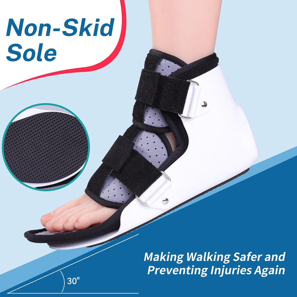 Post Op Shoe Foot Brace - Air Walker Boot, Orthopedic Surgical Cast Shoe for Broken Toes, Injured Foot Protection