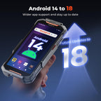 AceScan AS01P Android 14 Barcode Scanner(Android 18 Upgrade Only Available After Official Release), 6” Screen