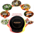 Gold Precision Induction Cooktop, Powerful w/Large 8” Heating Coil