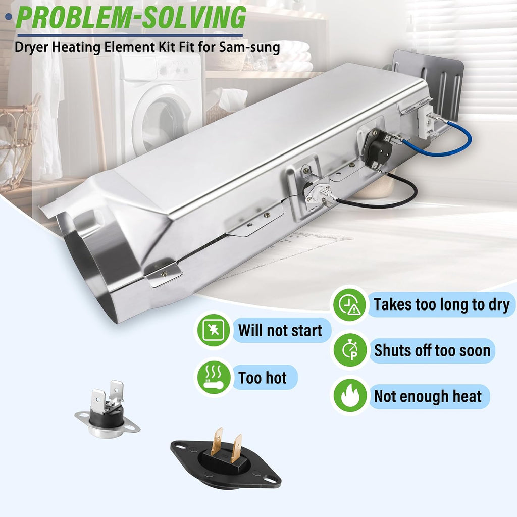 DV210AEW/XAA DV209AEW/XAA DV218AEWDryer Heating Element Kit Fit for Samsung
