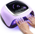 UV Nail Lamp, 180W LED Nail Dryer for Gel Polish, Touch Screen, 42 Beads | Auto Sensor Curing Light with LCD Display