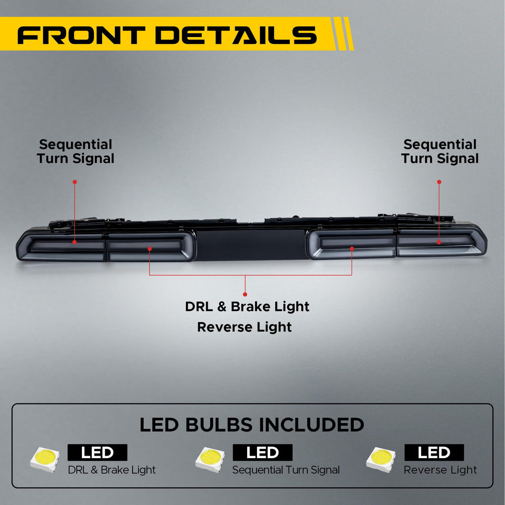LED Tail Lights Compatible with 2008-2014 Dodge Challenger