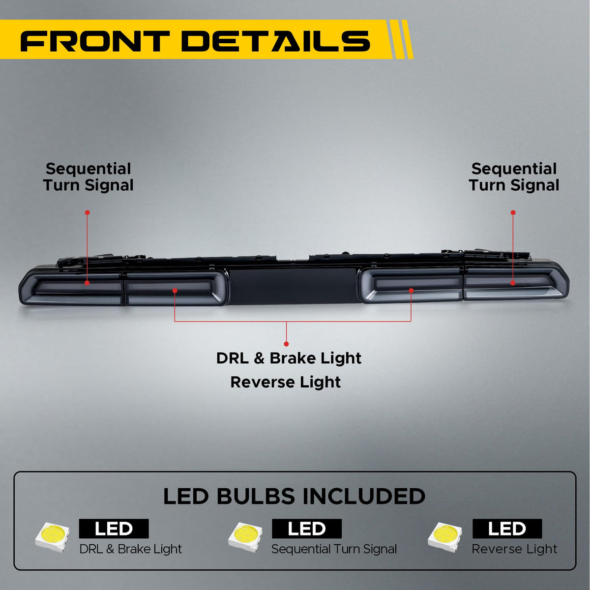 LED Tail Lights Compatible with 2008-2014 Dodge Challenger