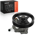 A-Premium Power Steering Pump, with Pulley Compatible with Ford