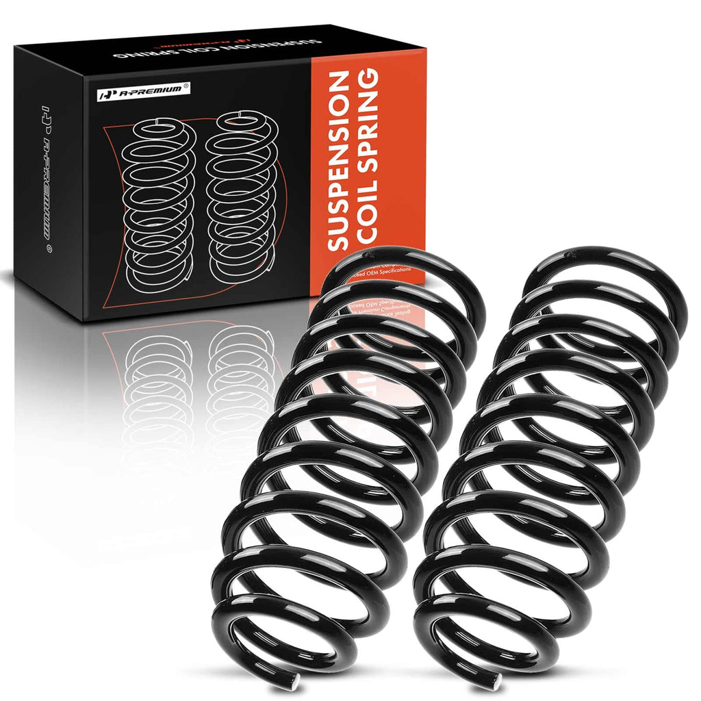 A-Premium Front Suspension Coil Spring Set Compatible with Ford, Lincoln