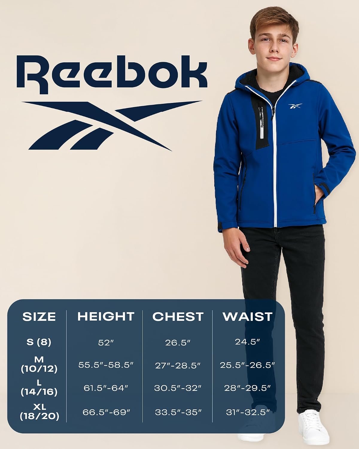 Boys Heavyweight Puffer Jacket, Wind & Water Resistant Hooded Coat | Cozy Insulated Fill for Maximum Warmth, Full Zip