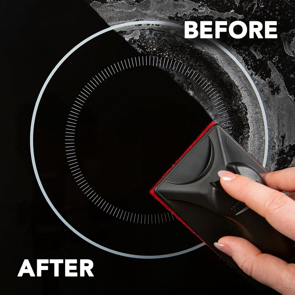 Glass & Ceramic Cooktop, Stove Top & Oven Cleaner Kit
