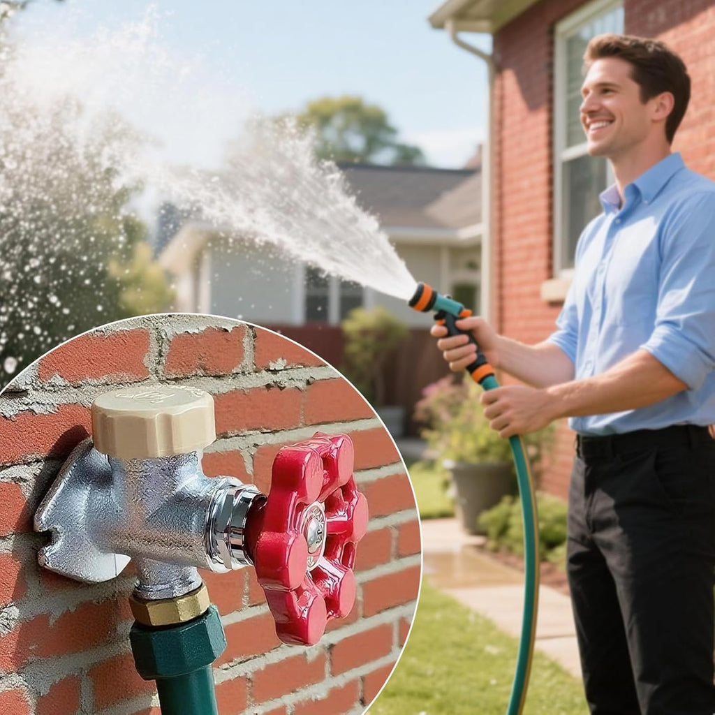 ASSE 1019-A Vacuum Breaker Replacement Kit, Outdoor Faucet Repair Kit, Anti-Siphon Frost-Free Hose Bib Sillcock Valve