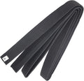 110 Inch Black Karate Belt, 280cm Taekwondo Solid Rank Martial Arts Belts Universal Fit for Judo/Karate/Taekwondo
