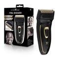 Foil Shaver for Men, Hypoallergenic Electric Razor with Titanium Foil Cutters, Rechargeable Face Shaver with Pop-Up