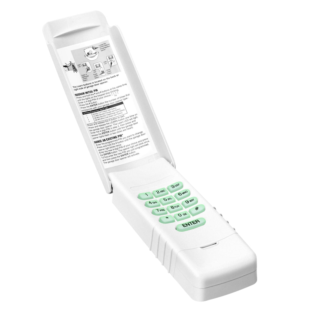 MDTK NMTK LPWKP Linear Garage Door Opener Keypad Megacode