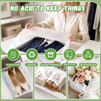 Acid Free Tissue Paper for Storage, 300 Sheets 24 x 33 in Bulk Large White Tissue Paper, Archival Packing Paper for